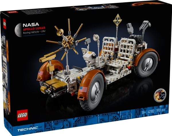 LEGO Technic 42182 NASA Apollo – kuuauto