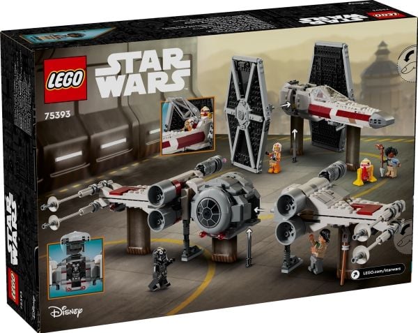 LEGO Star Wars 75393 TIE Fighter & X-Wing Mash-up
