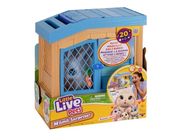 LITTLE LIVE PETS MAMA SURPRISE BUNNY PLAYSET