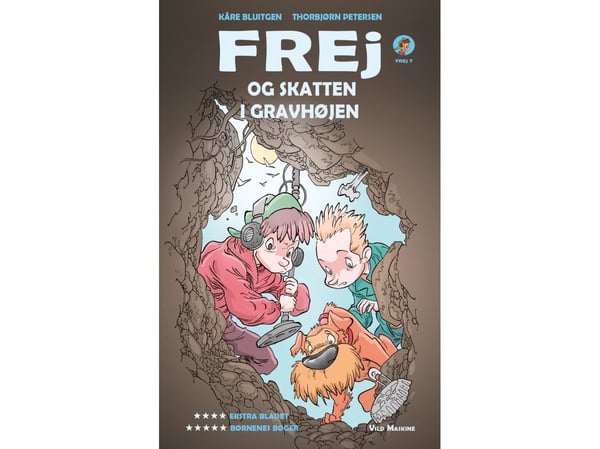 Frej og skatten i gravhaugen | Kåre Bluitgen | Språk: Dansk