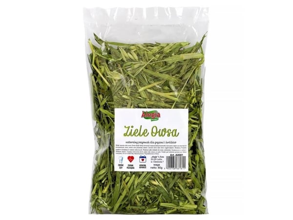 ALEGIA Oat herb - godbidder til gnavere og kaniner - 80g