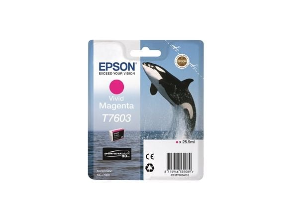Epson C13T76034N10, Kirkas magenta, 25,9 ml, 1 kpl, Kertapakkaus