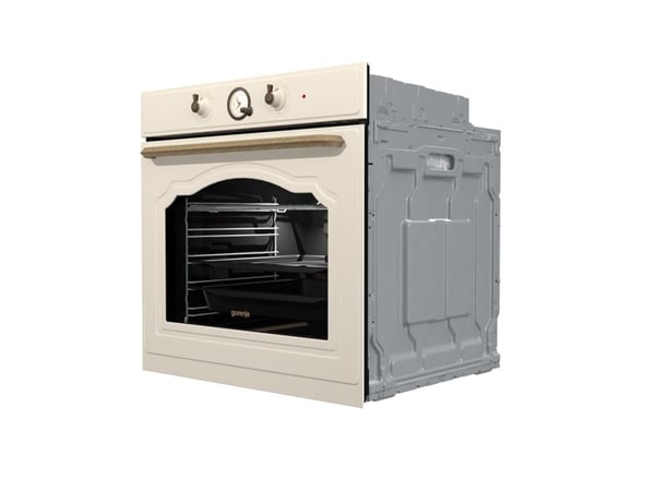 Gorenje Classico BOS67371CLI - Ovn - med dampfunksjon - innebygd - fordypning - bredde: 56 cm - dybde: 55 cm - høyde: 59 cm - med selvrens - Klasse...