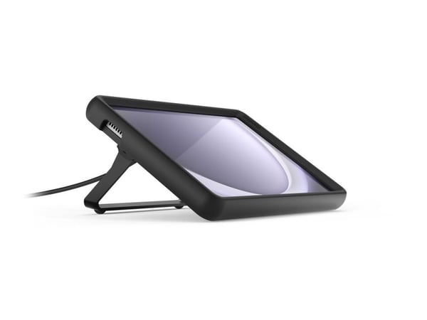 Compulocks Galaxy Tab A9 8.7" Secured Kickstand - Stötsskydd för surfplatta - fällbart ställ - gummi - svart - för Samsung Galaxy Tab A9