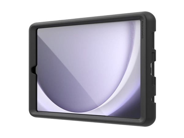 Compulocks Rugged Edge Case for Galaxy Tab A9 8.7" - Støddæmper til nettbrett - silikon - sort - for Samsung Galaxy Tab A9