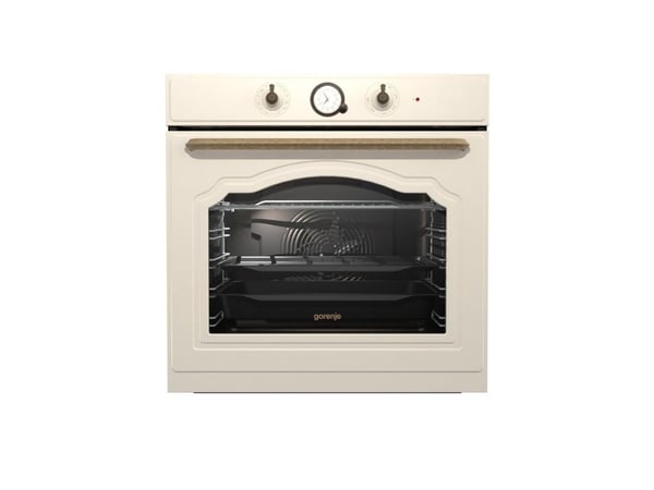 Gorenje Classico BOS67371CLI - Ovn - med dampfunksjon - innebygd - fordypning - bredde: 56 cm - dybde: 55 cm - høyde: 59 cm - med selvrens - Klasse...