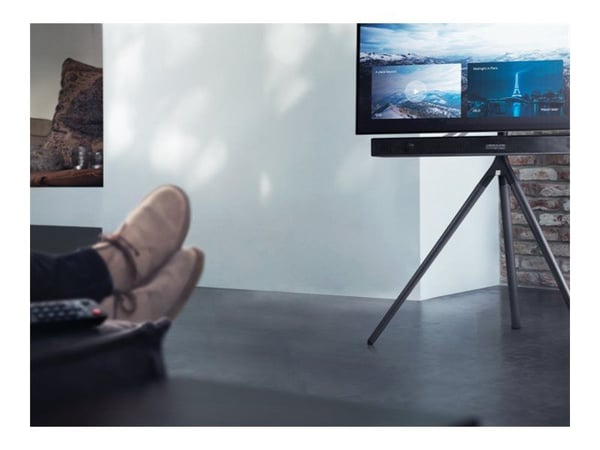 One For All WM 7461 - Stativ - tripod - for LCD-skjerm - fullmetall - metall - titangrå - skjermstørrelse: 32"-65" - plassering på gulv