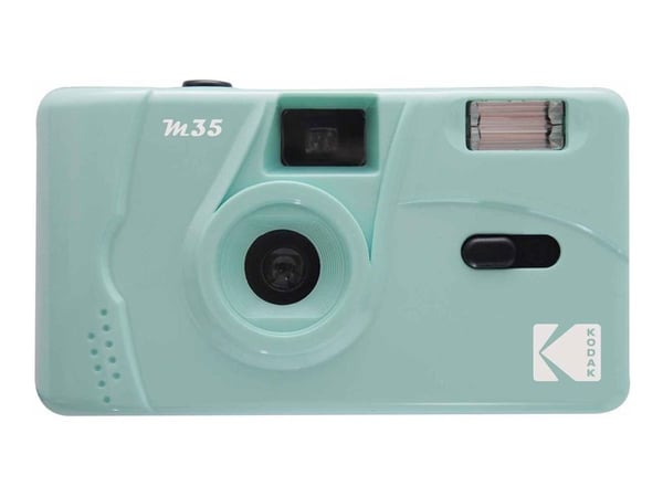 Kodak M35 - Titta-och-tryck-kamera - 35 mm - objektiv: 31 mm mintgrön