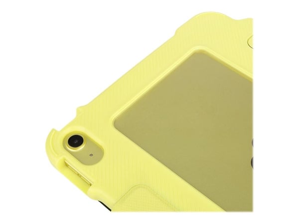 TUCANO Alunno - Lommebok for nettbrett - robust - resirkulert plast, termoplast-polyuretan (TPU), transparent polycarbonate - gul - for Apple 10.9-...