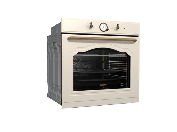 Gorenje Classico BOS67371CLI - Ovn - med dampfunksjon - innebygd - fordypning - bredde: 56 cm - dybde: 55 cm - høyde: 59 cm - med selvrens - Klasse...