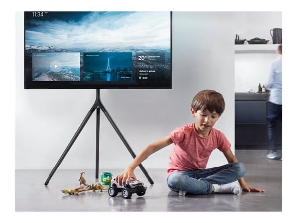 One For All WM 7461 - Ställ - stativ - för LCD-display - full metal - metall - titangrå - skärmstorlek: 32"-65" - golvstående