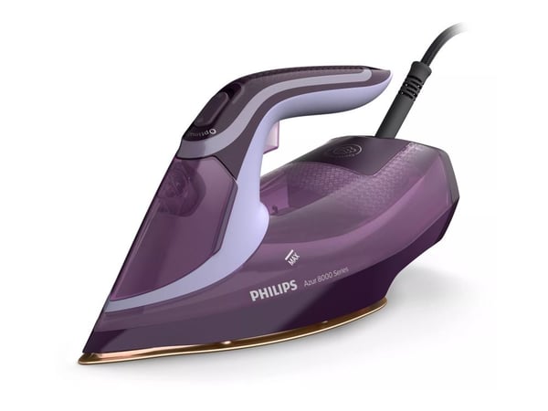 Philips Azur 8000 Series DST8021 - Dampstrykejern med automatisk slukking - såleplate: SteamGlide Elite - 3000 W