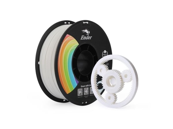 Creality3D Ender - Hvit - 1 kg - boks - PLA+ filament (3D)