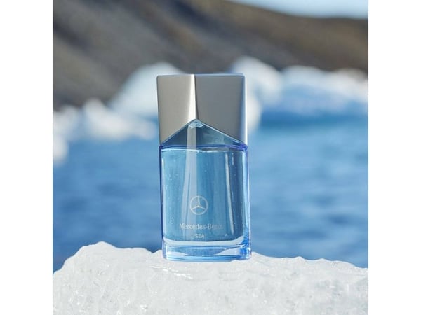 Mercedes-Benz Triology Sea, Miehet, 60 ml, nestemäinen tuoksu, violetti, mandariini, merilevä, merilevä