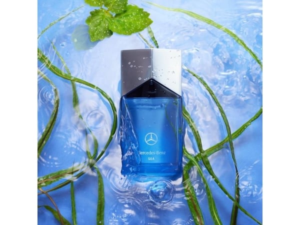 Mercedes-Benz Triology Sea, Miehet, 60 ml, nestemäinen tuoksu, violetti, mandariini, merilevä, merilevä