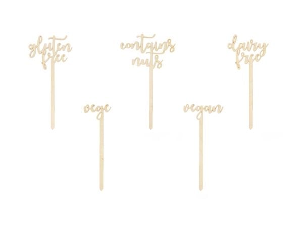 PartyDeco KPT55-100, Kake, Gull, 1 stykker, 16 cm, 100 mm, 20 mm