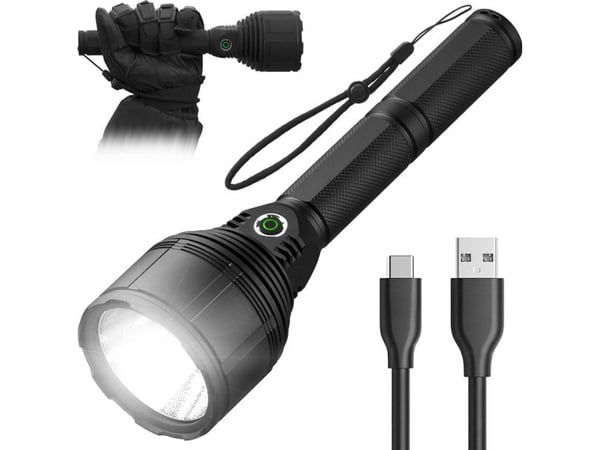 Vayox lommelykt Vayox VA0043 taktisk lommelykt XHP90 3000lm lang Pro Series**