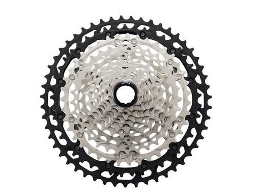 Shimano CS-M8100-12, Kassett, Fjellsykkel, Sort, Rustfritt stål