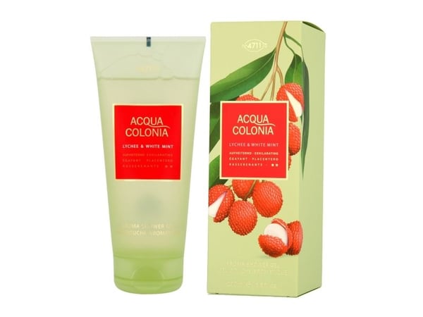 4711 Acqua Colonia Lychee White Mint Shower Gel 200ml For Women