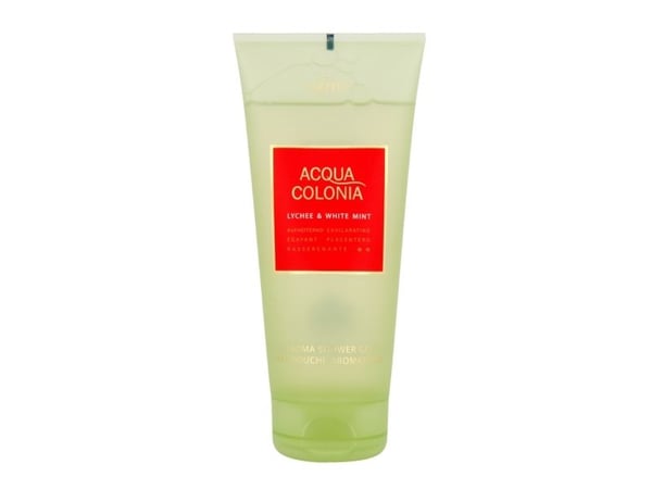 4711 Acqua Colonia Lychee White Mint Shower Gel 200ml For Women