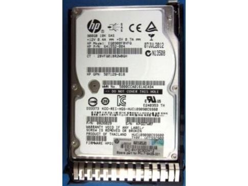 HP serverdisk 900GB 2,5" SAS-2 (6Gb/s) (719429-001)