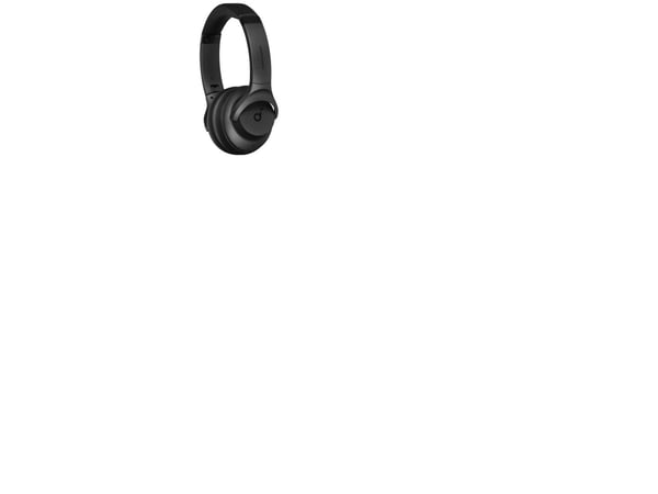 Soundcore Q20i - Hörlurar med mikrofon - fullstorlek - Bluetooth - trådlös, kabelansluten - aktiv brusradering - 3,5 mm kontakt - svart