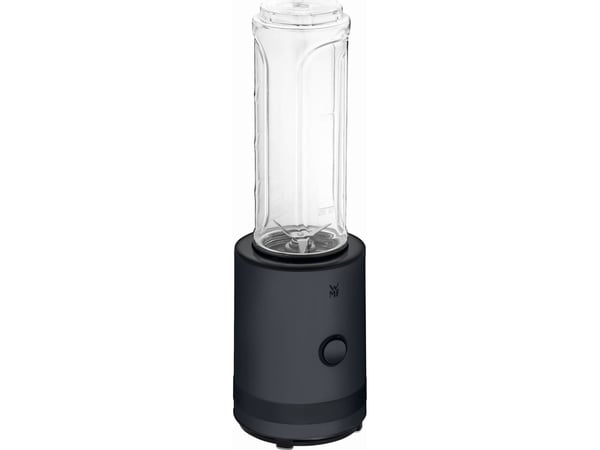 WMF KITCHENminis 0416500071, Sportsblender, 0,6 L, Knusning af is, 300 W, Sort