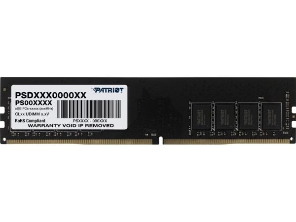 Patriot Memory Signature Line PSD48G32002, 8 GB, 1 x 8 GB, DDR4, 3200 MHz, 288-pin DIMM