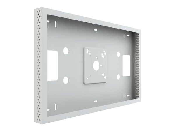 Multibrackets M Pro Series - Hölje - Open-air - för LCD-display - låsbar - stål - vit - skärmstorlek: 24" - väggmonterbar - för Samsung QB24R, QB24R-T