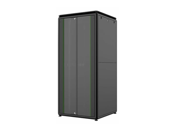 Lanview by Logon - Rack skap - 800 x 800 mm, data line - free-standing - svart, RAL 9005 - 36U - 19"