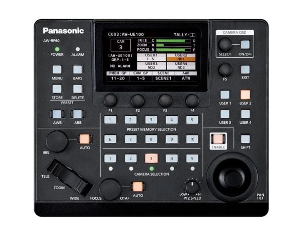Panasonic AW-RP60GJ, langallinen, musta