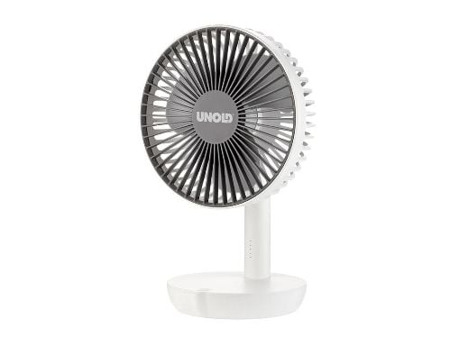 UNOLD Desk Breezy - Kjølevifte - bordtopp - hvit/grå