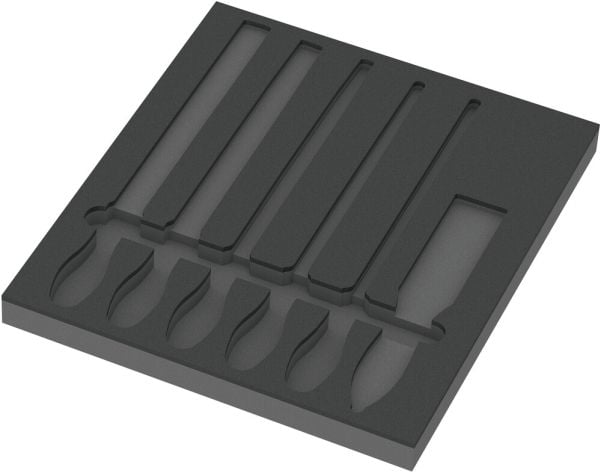 Wera 05137383001, Vaahtoinsertti, Wera, musta, Saksa, 344 mm, 392 mm