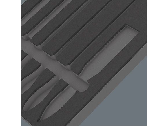 Wera 05137383001, Skuminnlegg, Wera, Sort, Tyskland, 344 mm, 392 mm