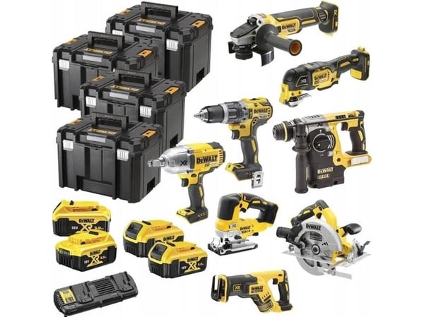 DEWALT DCK865P4T-QW verktygssats 18 V 4x5,0 Ah batterier