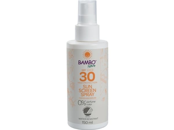 Solspray, Bambo Nature, 150 ml, SPF30 - (6 st.)