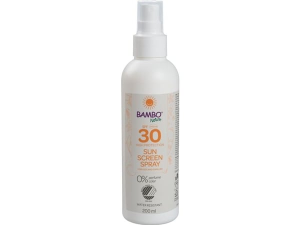 Solspray Bambo Nature 200 ml SPF30 för barn (6 st.)