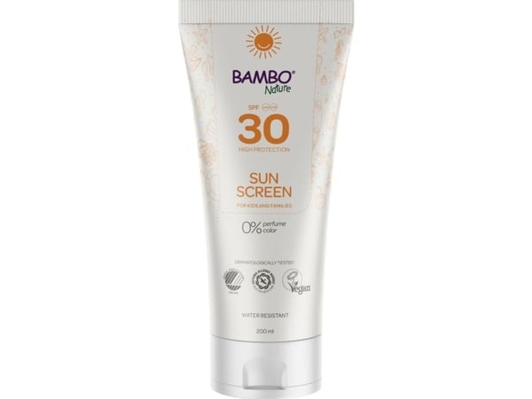 Sollotion, Bambo Nature, 200 ml, UVA- og UVB-beskyttelse, SPF 30 - (6 stk.)