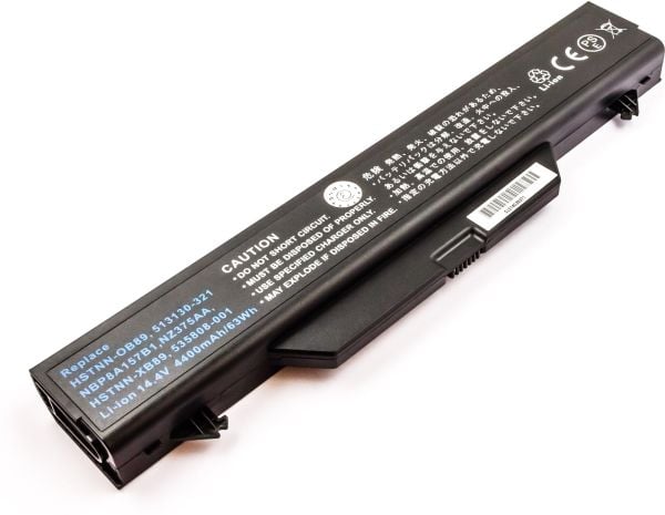 CoreParts - Batteri til bærbar PC - litiumion - 8-cellers - 5200 mAh - svart - for HP ProBook 4411s, 4510s, 4510s/CT, 4515s, 4515s/CT, 4710s, 4710s...