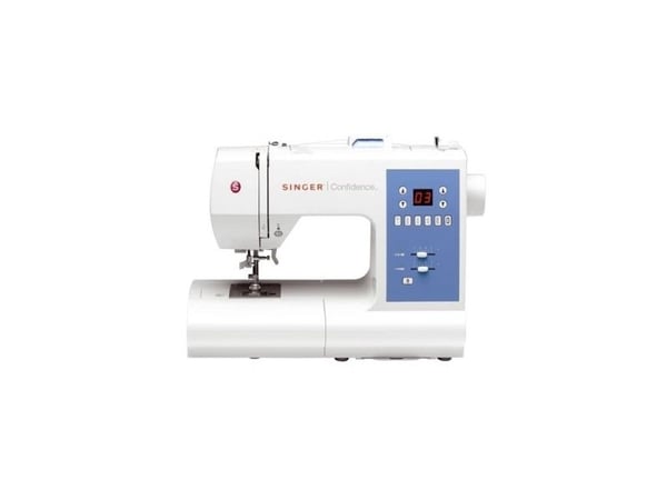 Singer Confidence 7465 - Symaskin - 50 sting - 2 enkeltskrittsknappehull - LED display