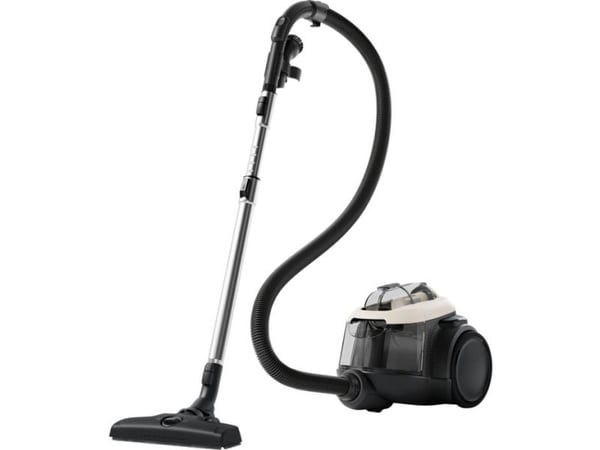 Electrolux EL61H4SW, Uten pose, Sort, Hvit, 9 m, Skyving, 2 hjul, Tørr