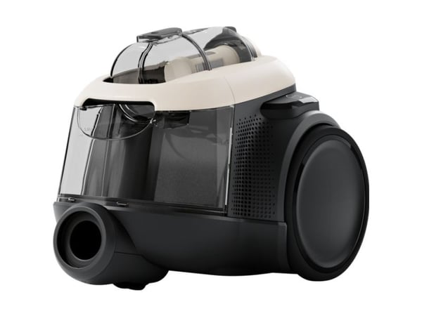 Electrolux EL61H4SW, Uten pose, Sort, Hvit, 9 m, Skyving, 2 hjul, Tørr