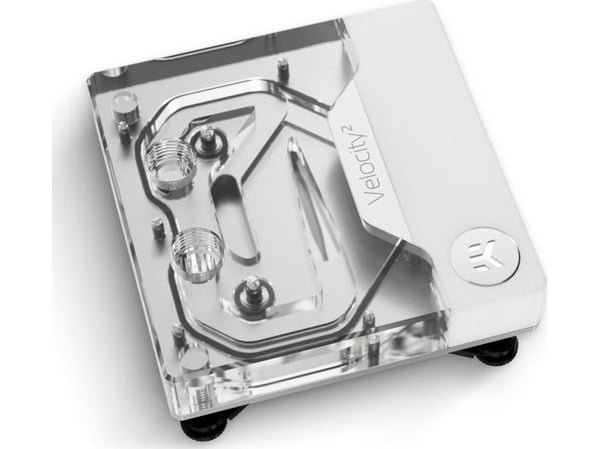 EK Water Blocks EK-Quantum Velocity D-RGB, Vannblokk, Akryl, Kopper, Sort, Nickel, LGA 1700, 3-pin, 1/4"