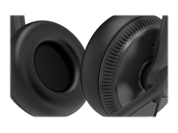 Yealink UH34 Lite Dual - Hodesett - on-ear - kablet - USB - svart - UC-sertifisert - for Yealink SIP-T43, T46, T48, T53, T54, T57, VP59, T58, VP59