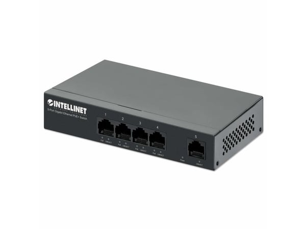 Intellinet 561792, Gigabit Ethernet (10/100/1000), Full duplex, Power over Ethernet (PoE), seinäasennettava