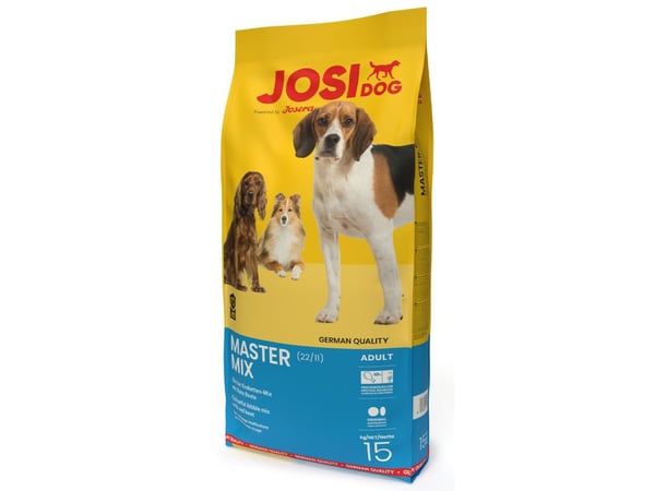 Josera 50011941, Voksen, Alle hunderaser, Rødbete, Mais, Blåskjell, 15 kg
