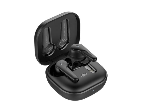 Savio TWS-12, True Wireless Stereo (TWS), Samtaler/musikk, 50 g, Hodesett, Sort
