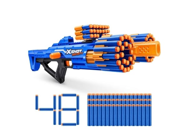 XSHOT Insanity Blaster Berzerko, dart blaster (incl. 48 darts)