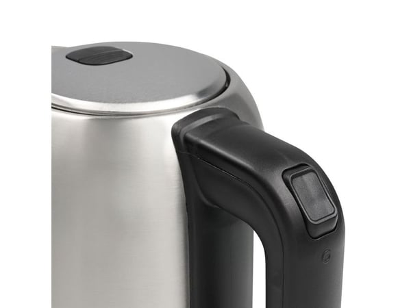 Tristar WK-1344, 1,7 l, 2200 W, Svart, Sølv, Rustfritt stål, Vannivåindikator, Overopphetingsbeskyttelse