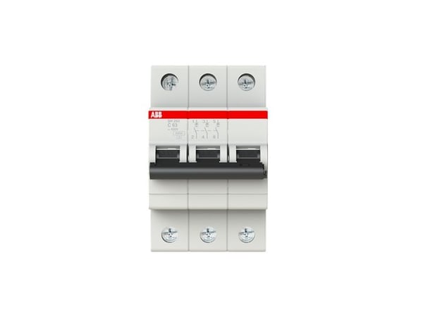 ABB 2CDS213001R0634, Pienoiskatkaisija, Tyyppi C, IP20